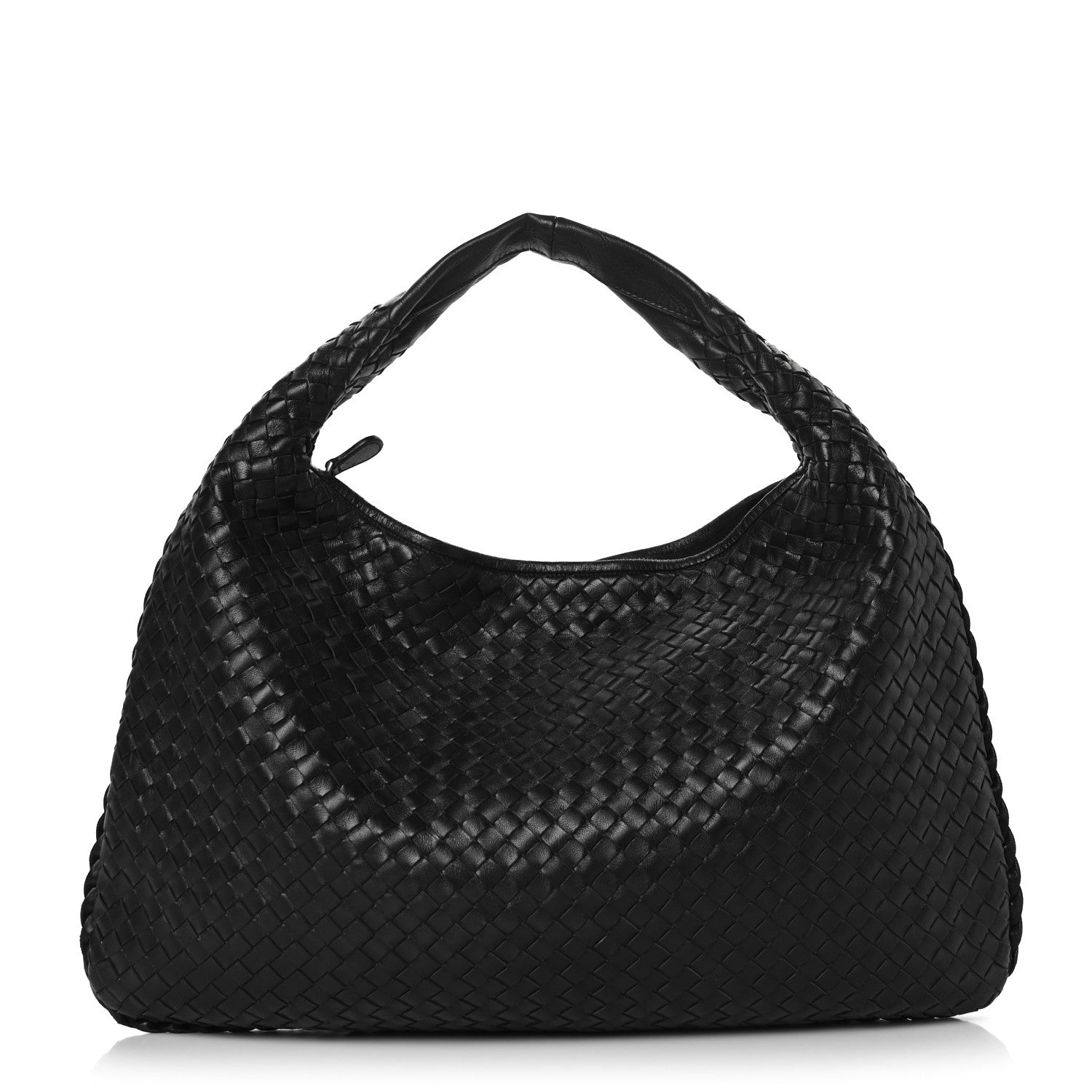 Bottega Veneta Nappa Intrecciato Large Veneta Hobo Black 1 of 8
