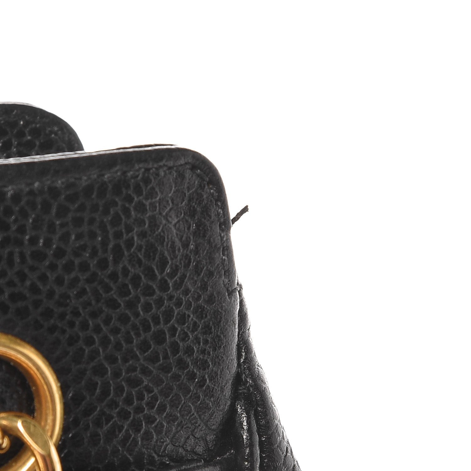 Chanel Caviar CC Shoulder Bag Black 9 of 12