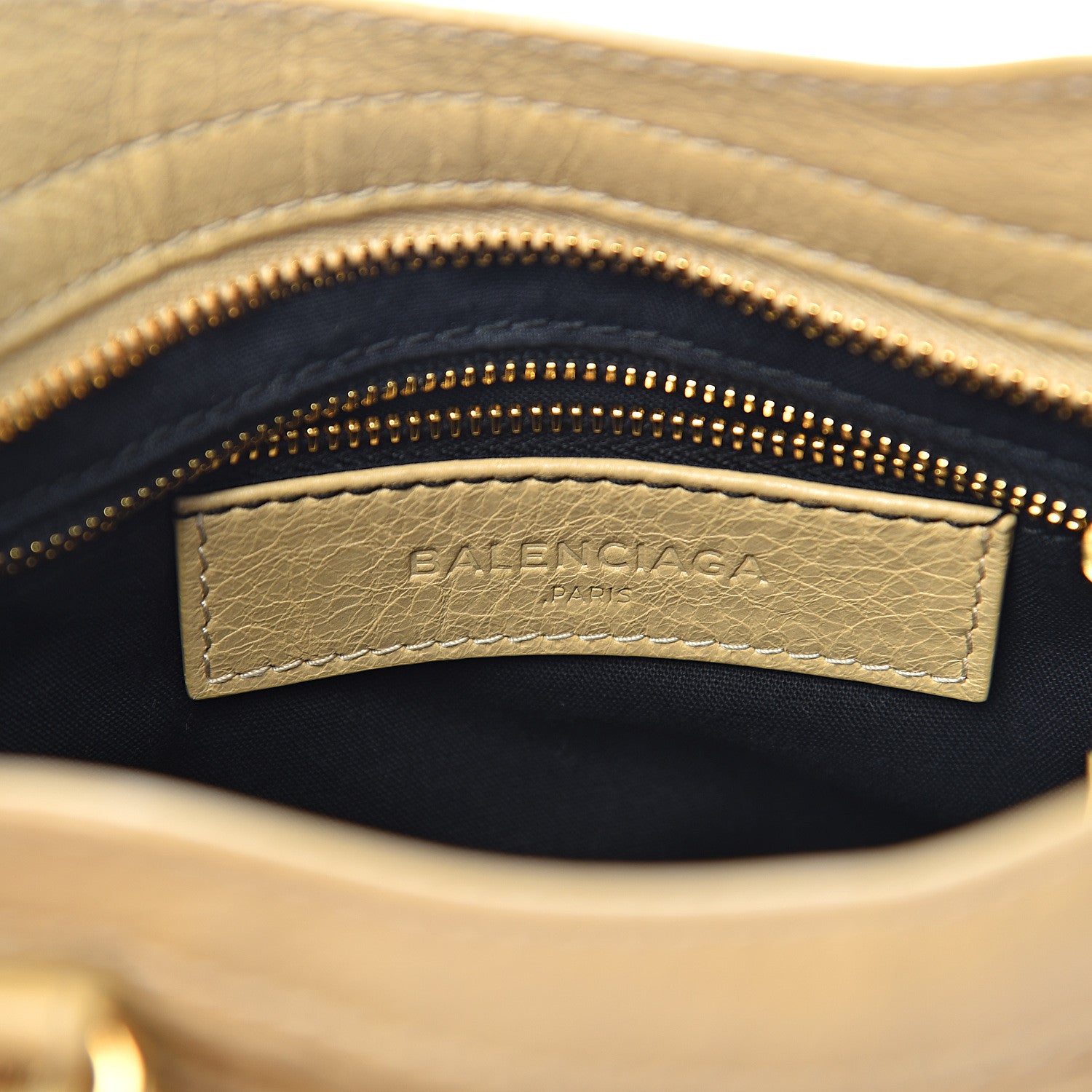Balenciaga Agneau Giant 12 Gold Hardware Mini City Beige Oryx 5 of 9