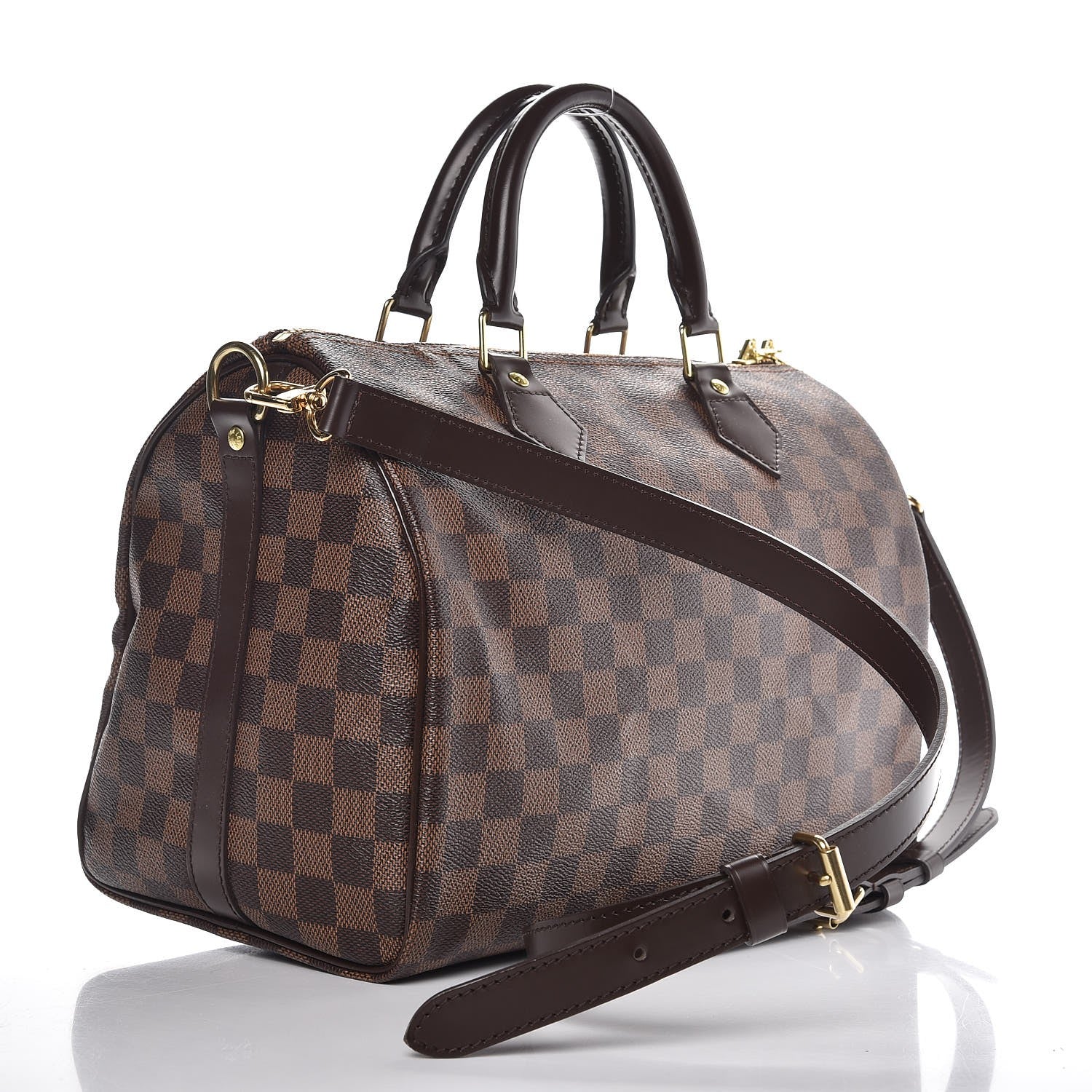 Louis Vuitton Damier Ebene Speedy Bandouliere 30 3 of 7