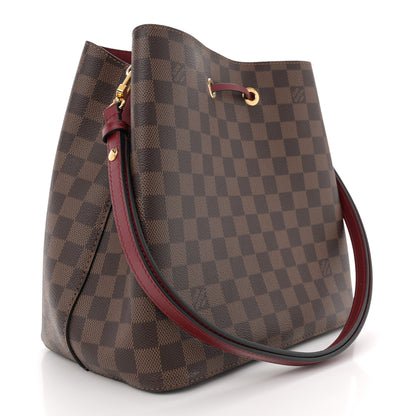Louis Vuitton Damier Ebene Neonoe MM Cherry Berry 3 of 9