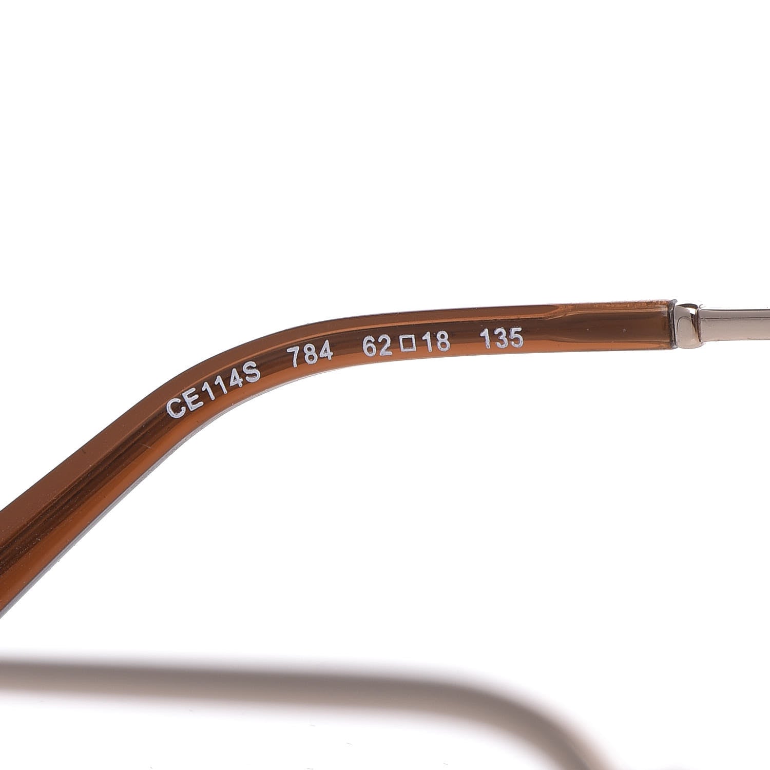 Chloe Oversized Round Carlina Oversized Round Sunglasses CE114ST Gold 6 of 7