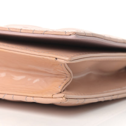 Christian Dior Patent Cannage Lady Dior Convertible Clutch Light Pink 6 of 16