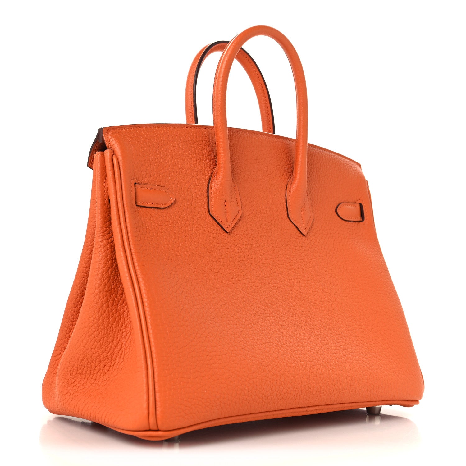 Hermes Togo Birkin 25 Orange 2 of 12