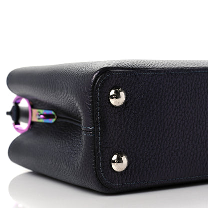 Louis Vuitton Taurillon Capucines BB Scarabeo Iridescent Black 7 of 8