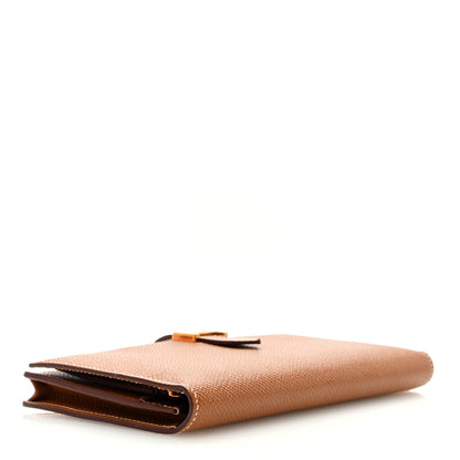 Hermes Epsom Bearn Gusset Wallet Gold 4 of 6