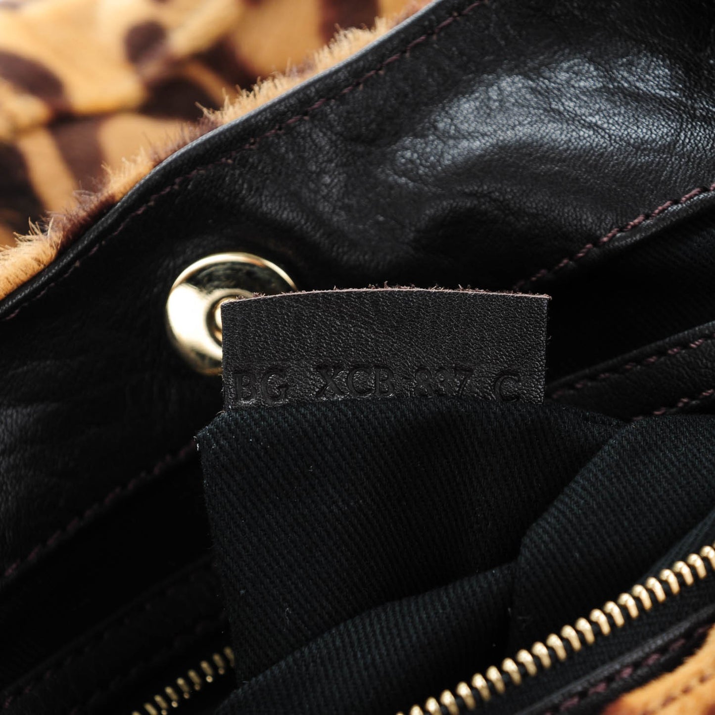 Pony Hair Leopard Nuage Hobo