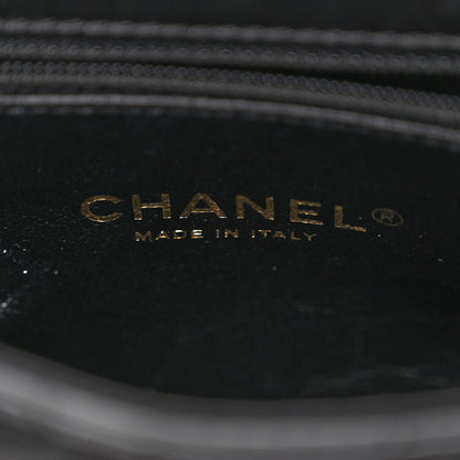 Chanel Aged Calfskin Quilted Mini Medallion Flap Black 6 of 10