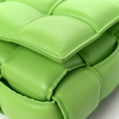Bottega Veneta Nappa Maxi Intreccio Padded Cassette Crossbody Bag Acid Green 9 of 10
