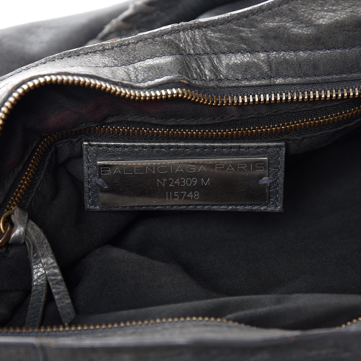 Balenciaga Agneau Classic Hardware City Anthracite 7 of 13
