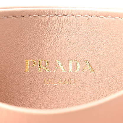 Prada Vitello Move Triangle Card Case Cipria 6 of 10