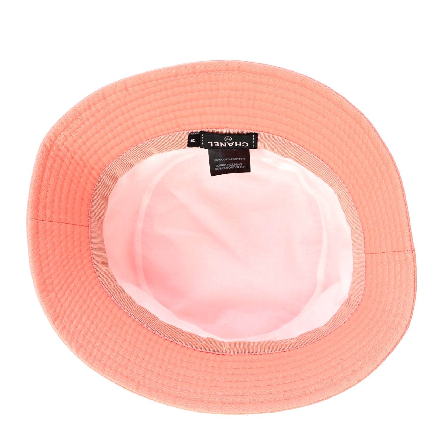 Cotton CC Bucket Hat M Orange Green