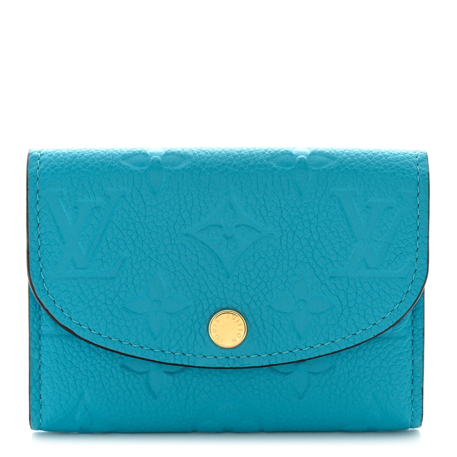 Louis Vuitton Empreinte Rosalie Coin Purse Turquoise 1 of 7