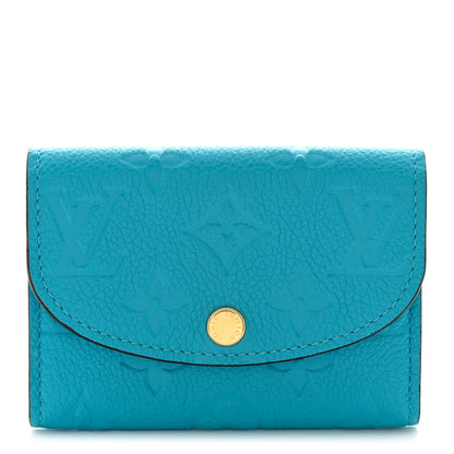 Louis Vuitton Empreinte Rosalie Coin Purse Turquoise 1 of 7