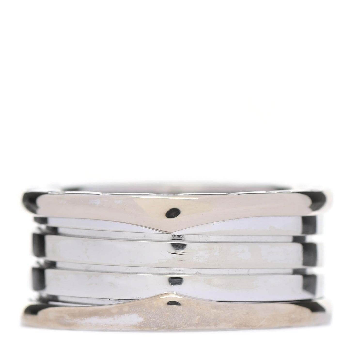 18K White Gold B.Zero1 Four-Band Ring 61 9.5