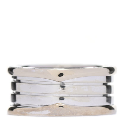 Bulgari 18K White Gold B.Zero1 Four-Band Ring 61 9.5 3 of 7