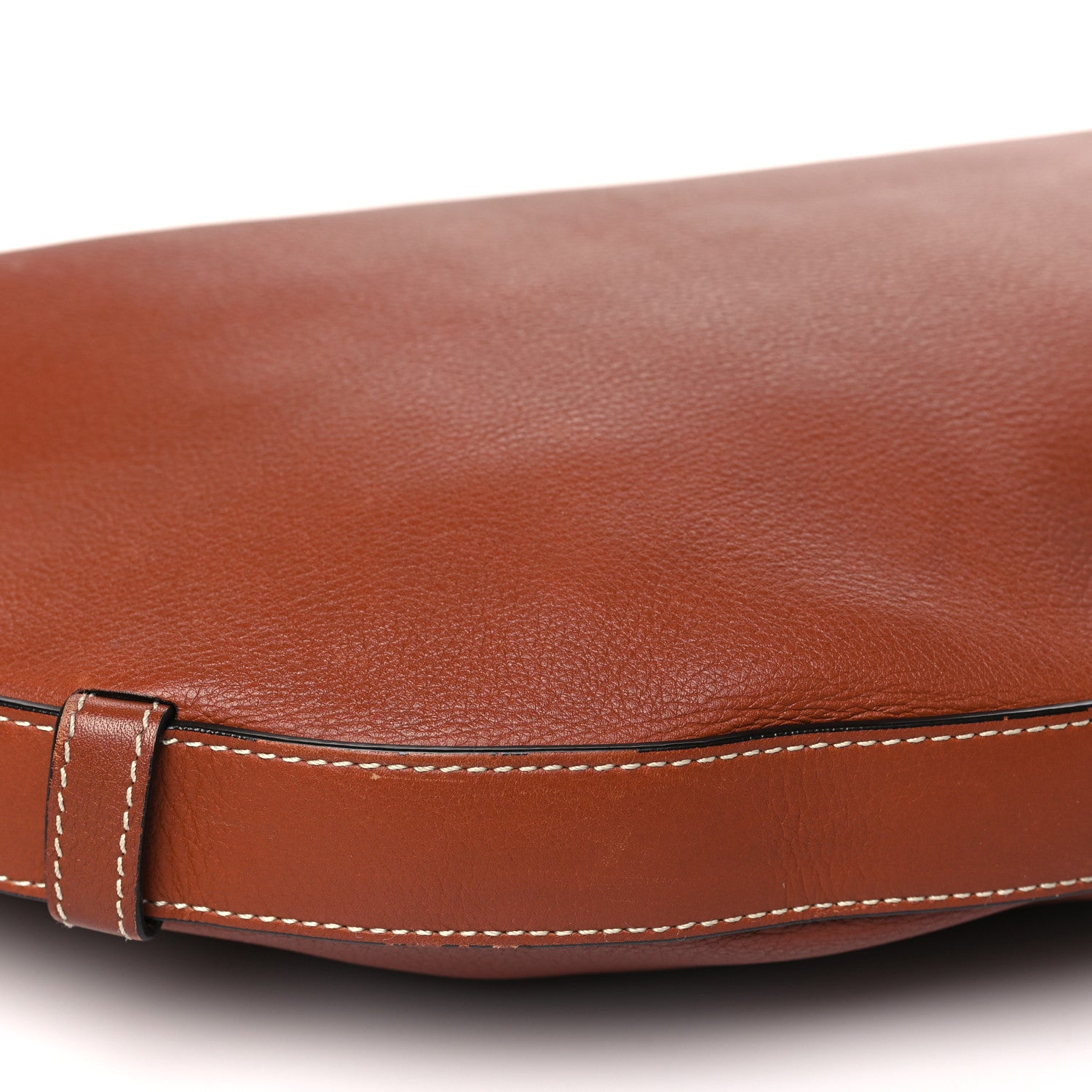 Celine Supple Calfskin Medium Strap Leandre Shoulder Bag Brown 10 of 12