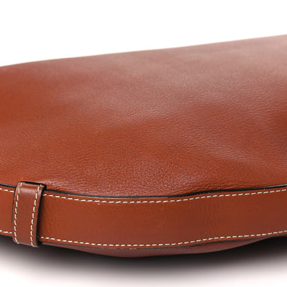 Celine Supple Calfskin Medium Strap Leandre Shoulder Bag Brown 10 of 12