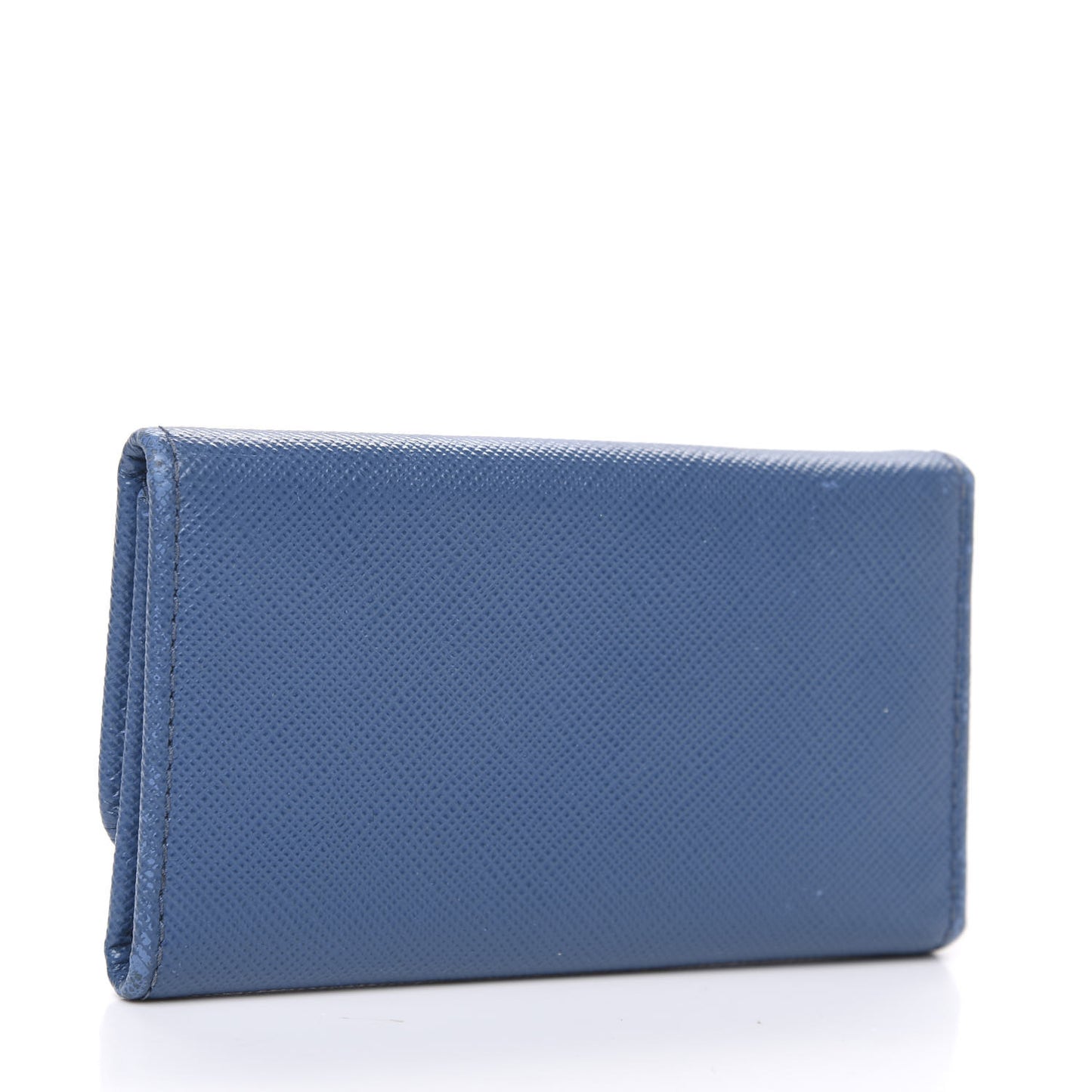Saffiano Metal 6 Key Holder Cobalto