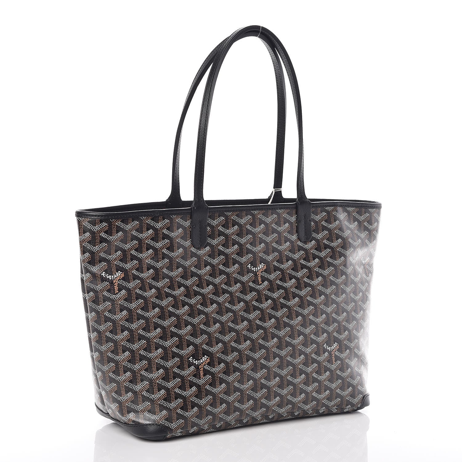 GOYARD アルトワ ARTOIS PM ブラック Goyard Goyardine Artois PM Black 391544 – FASHIONPHILE