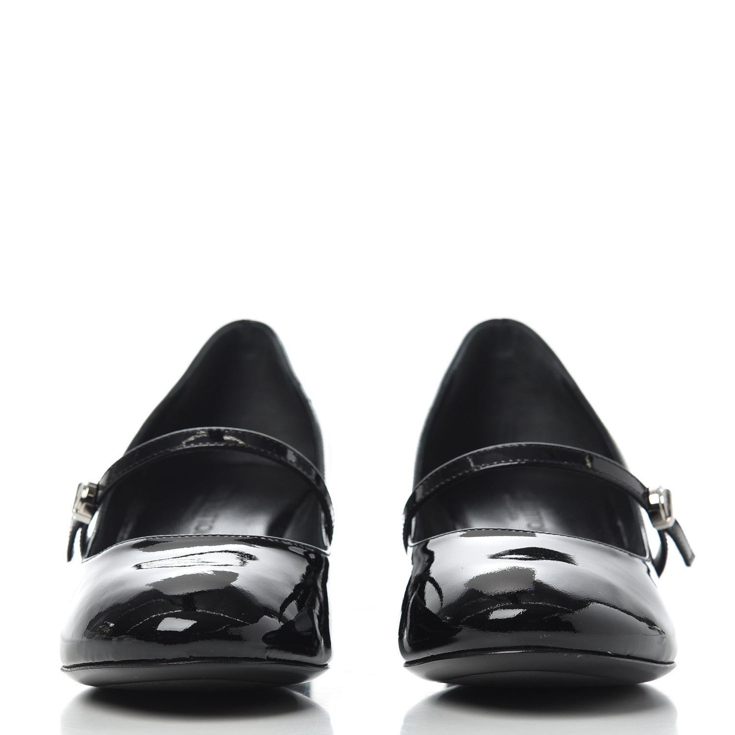 Louis Vuitton Patent Uniformes Silhouette 40mm Pumps 36.5 Black 2 of 9