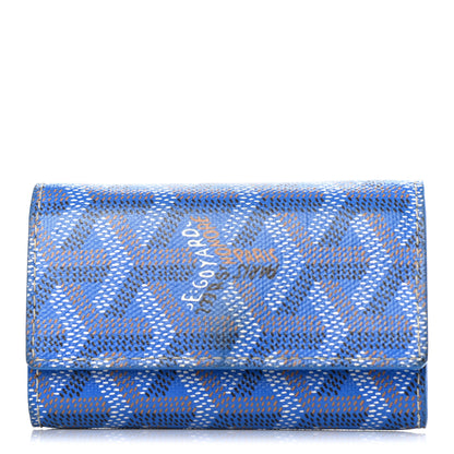 Goyard Goyardine Saint Michel 6 Key Holder Sky Blue 1 of 6