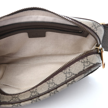 Gucci Soft GG Supreme Monogram Medium Ophidia Belt Bag Dark Brown 5 of 10