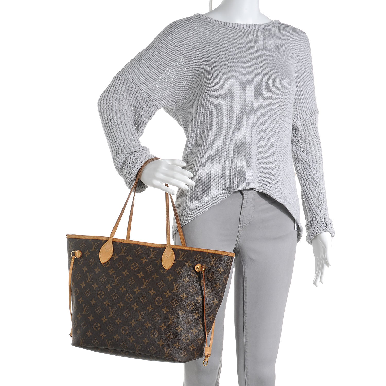 Louis Vuitton Monogram Neverfull MM 2 of 7