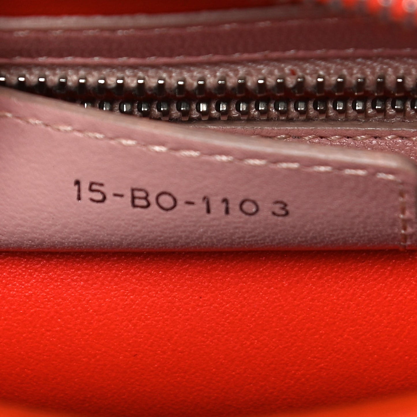 Lambskin Cannage Tri-Color Medium Lady Dior Orange Riviera Fuchsia Cosmopolitan Lipstick Natural