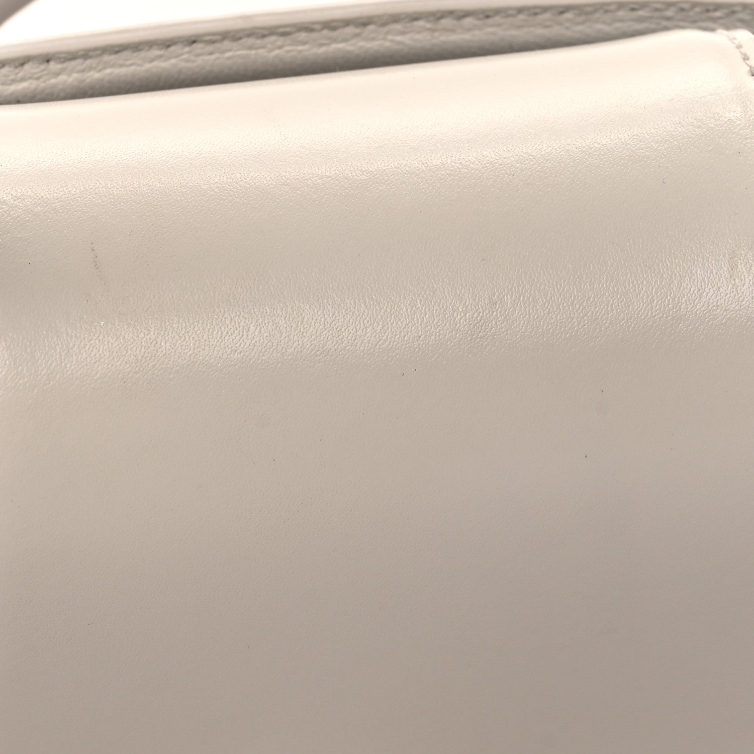 Balenciaga Shiny Box Calfskin Hourglass Top Handle Bag XS Chalky White 14 of 15