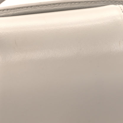 Balenciaga Shiny Box Calfskin Hourglass Top Handle Bag XS Chalky White 14 of 15