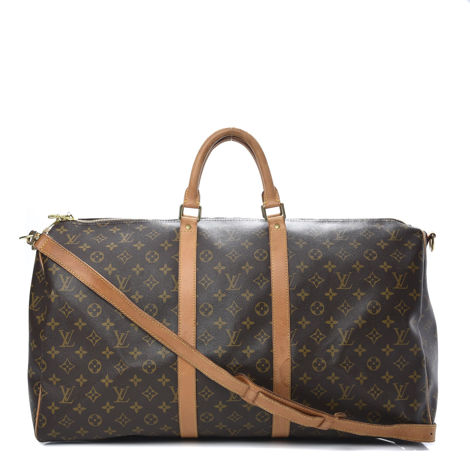 Louis Vuitton Monogram Keepall Bandouliere 55 1 of 19