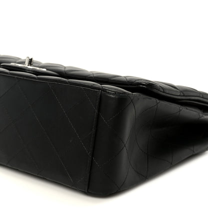 Chanel Lambskin Quilted Maxi Double Flap Black 11 of 11