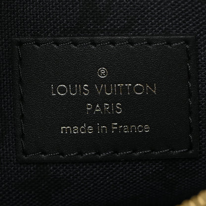 Louis Vuitton Monogram Giant Crafty Neverfull MM GM Pochette Creme Rouge Black 6 of 7