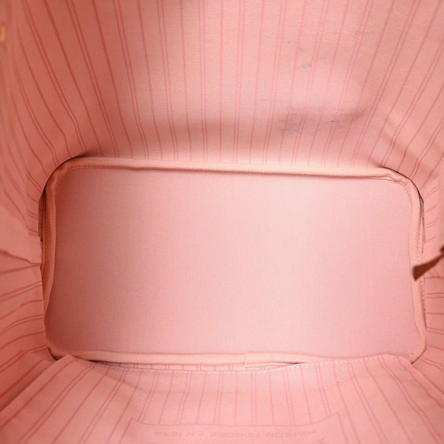 Damier Azur Neo Neverfull MM Rose Ballerine