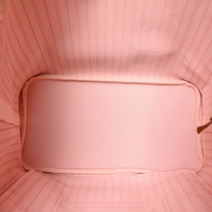 Louis Vuitton Damier Azur Neo Neverfull MM Rose Ballerine 5 of 12