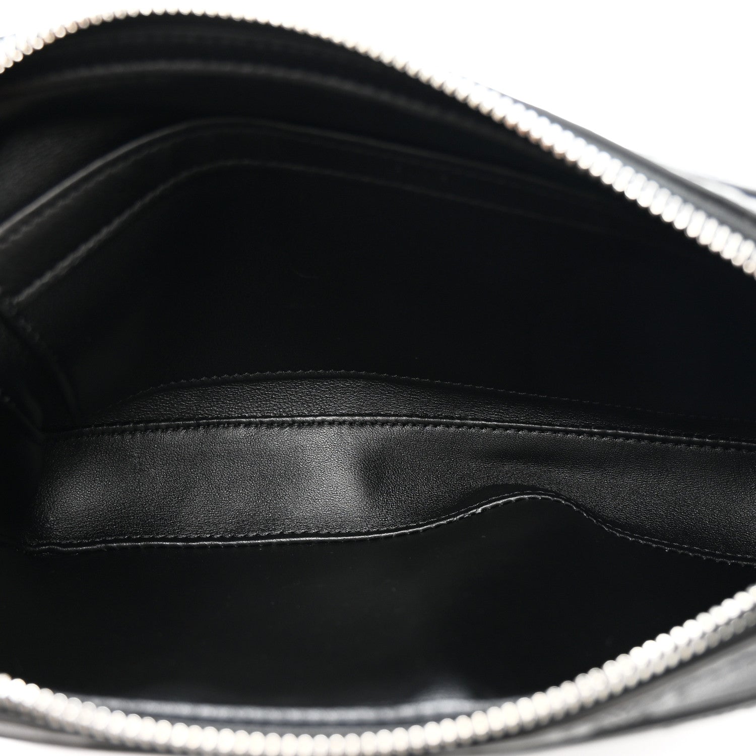 Celine Calfskin Triomphe Embossed Medium Messenger Bag Black 5 of 11