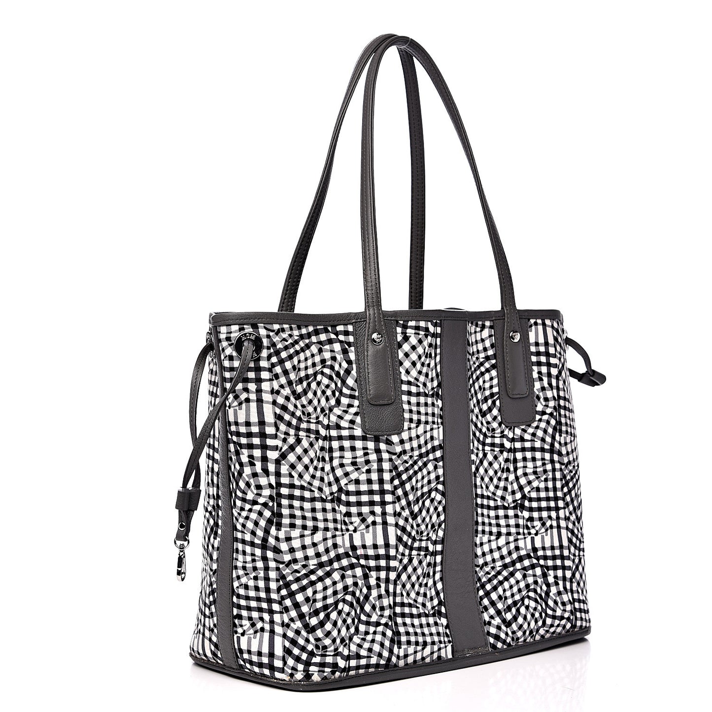 Visetos Medium Liz Reversible Shopper Tote Phantom Grey