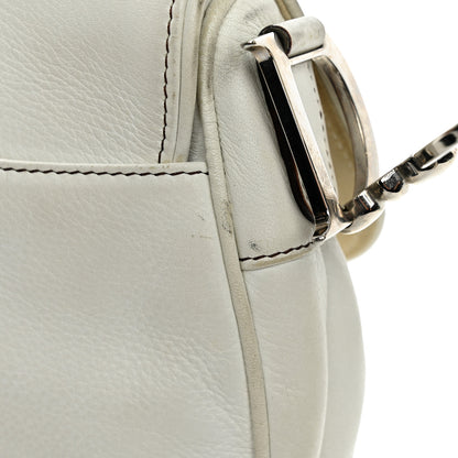 Christian Dior Calfskin Saddle Bag White 27 of 27