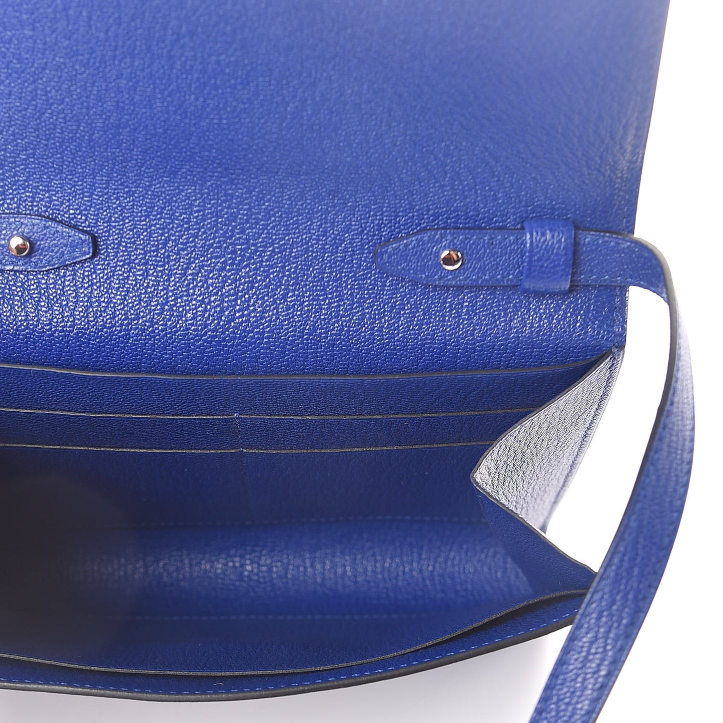 Chevre Mysore Clic 16 Wallet Bleu Electrique
