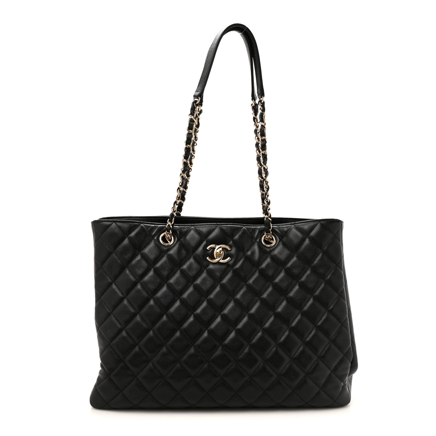 Chanel Caviar Quilted Large Shopping Tote Black 1 of 16