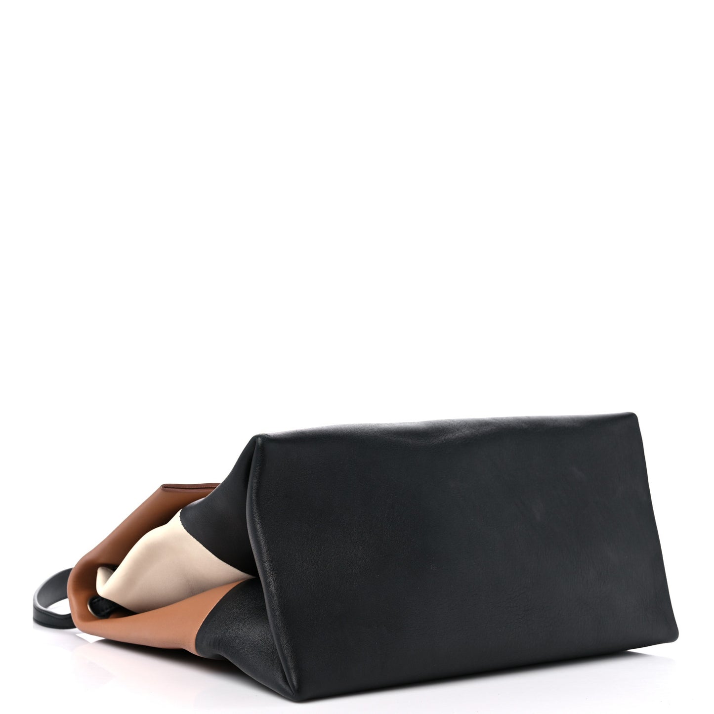 Calfskin All Soft Shoulder Bag Tan