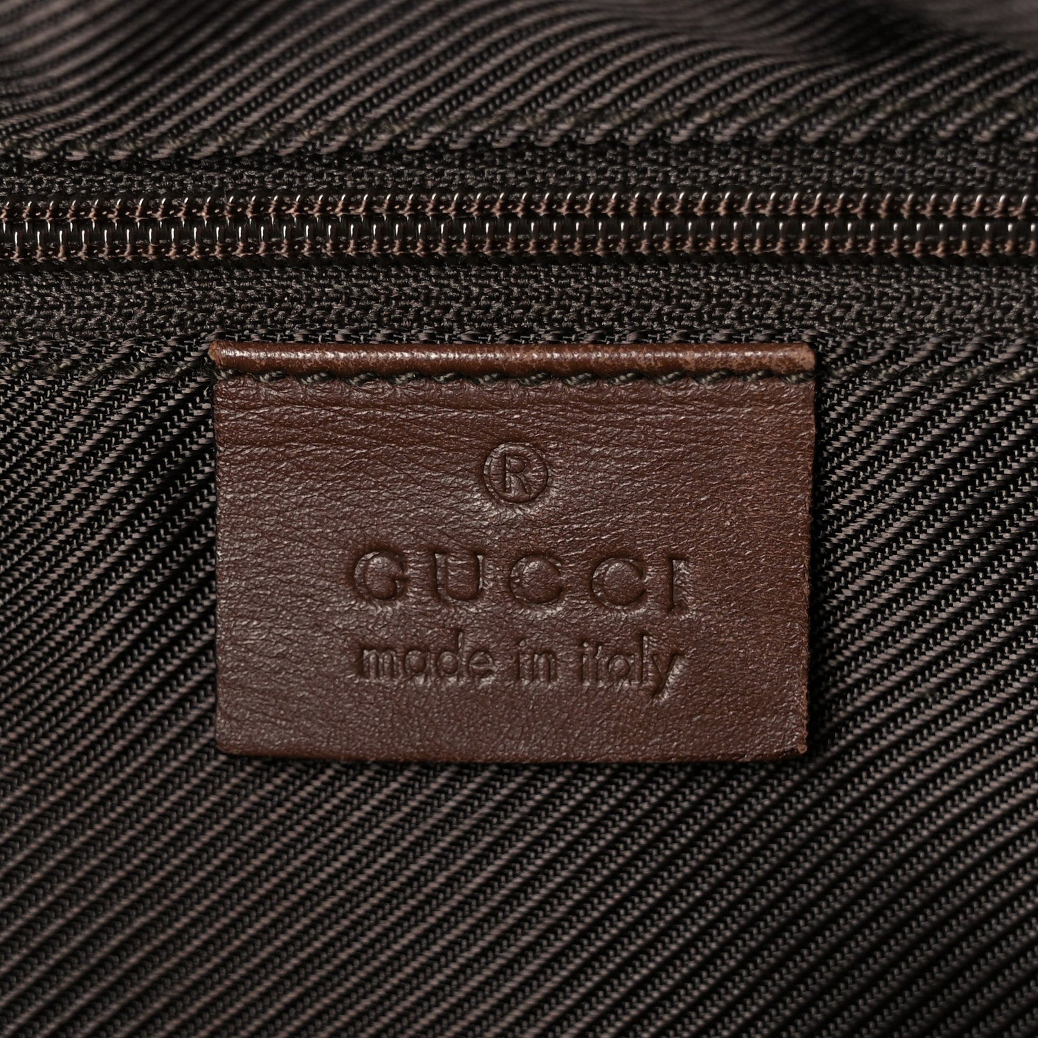 Gucci Monogram Hobo Dark Brown 6 of 11