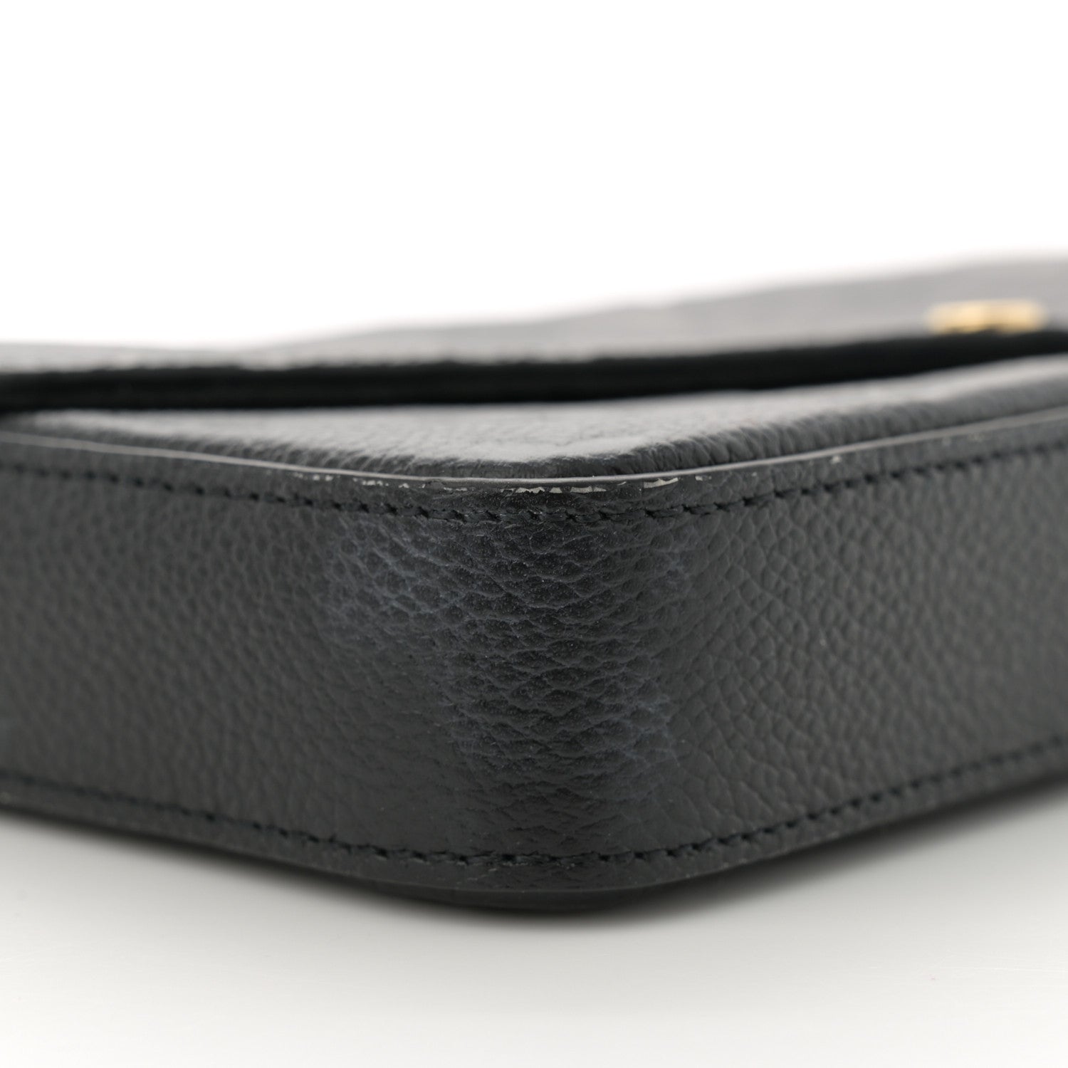 Louis Vuitton Empreinte Pochette Felicie Chain Wallet Black 9 of 12