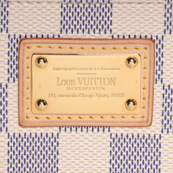 Louis Vuitton Damier Azur Pochette Milla MM 9 of 9