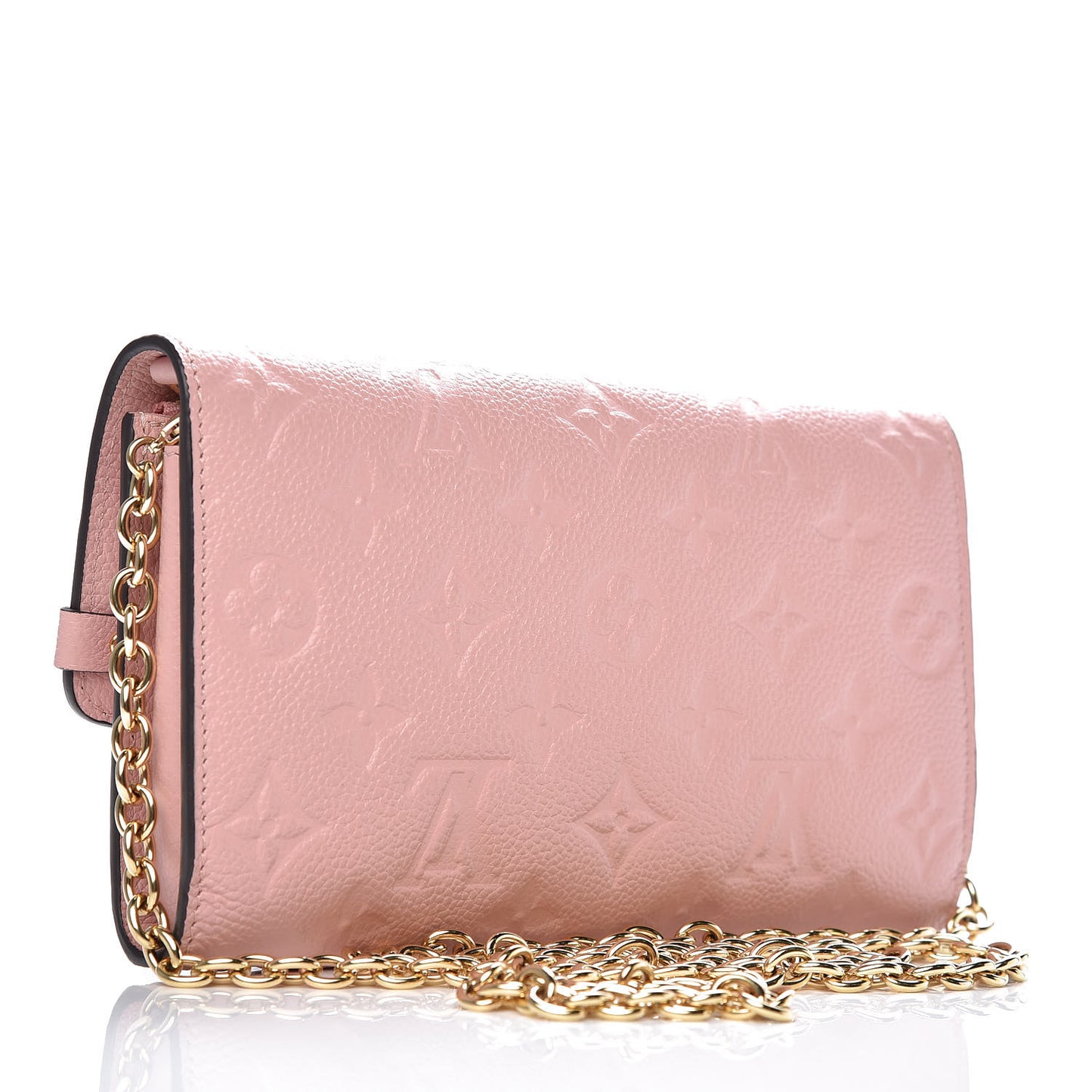 Empreinte Vavin Chain Wallet Rose Poudre