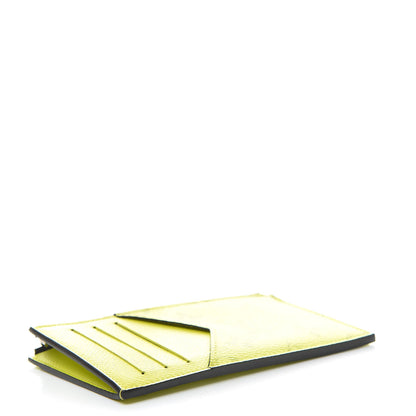 Louis Vuitton Monogram Taiga Coin Card Holder Yellow 4 of 7