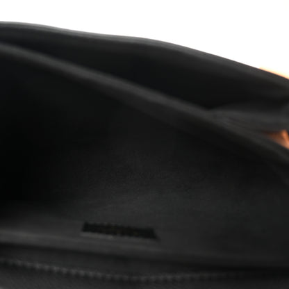 Louis Vuitton Grained Calfskin Lockme Oxford Black 5 of 10