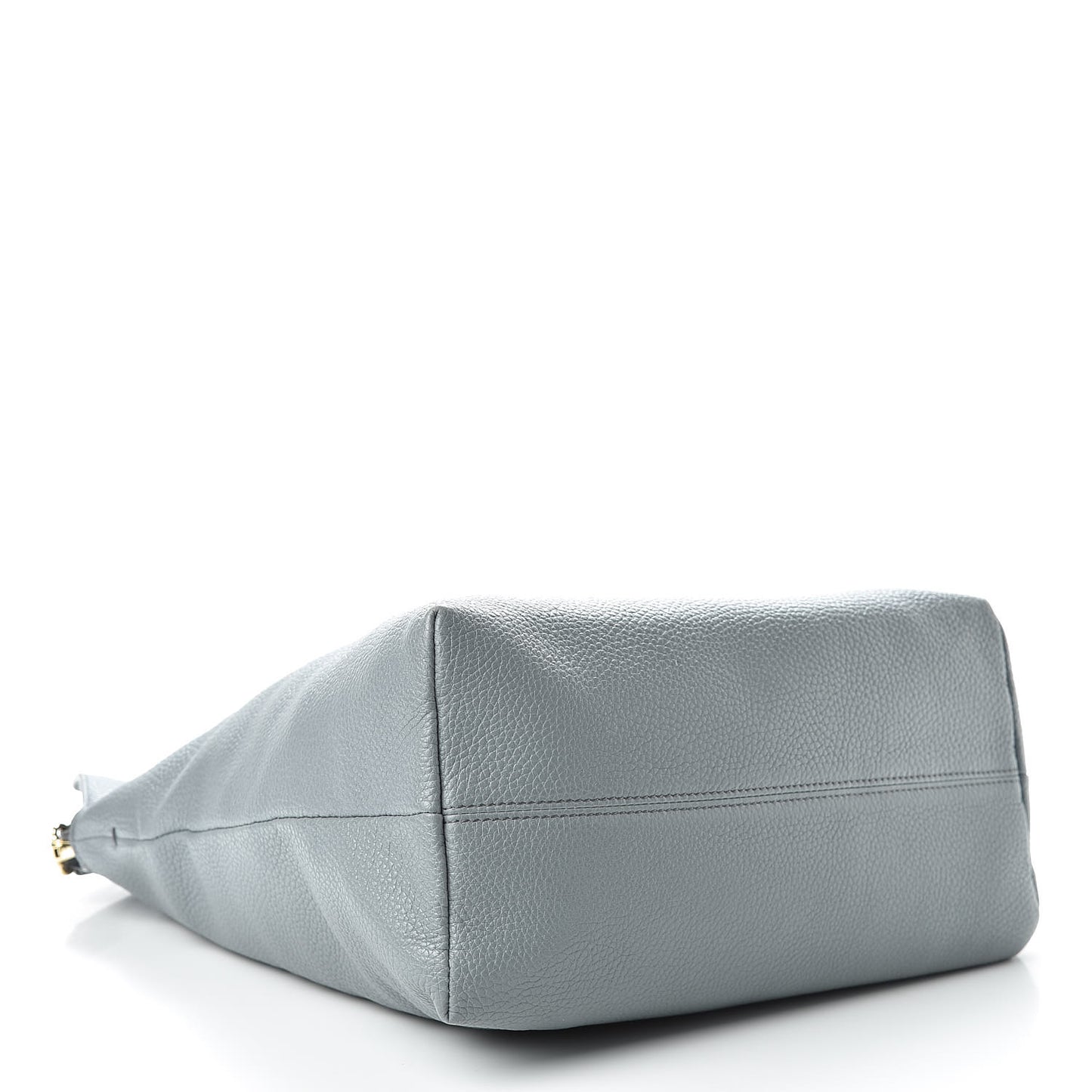 London Grainy Calfskin Medium Cale Hobo Storm Grey