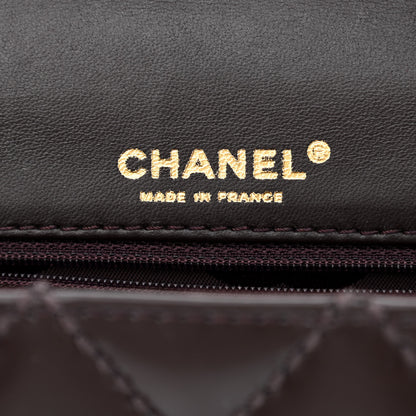Chanel Glazed Calfskin Stitched Small Flap Brown 6 of 10